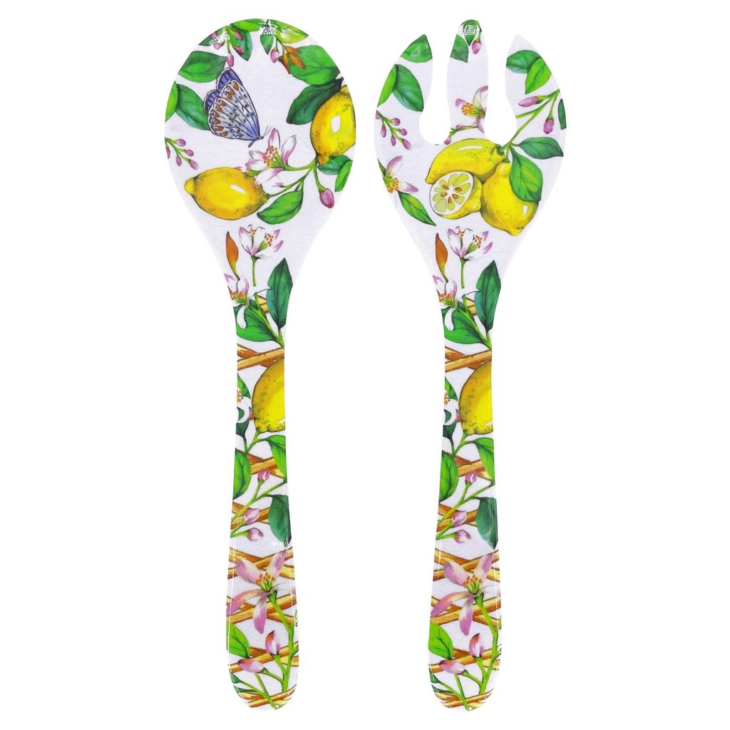 Service à salade en mélamine Capri 33 cm - Visuel 1
